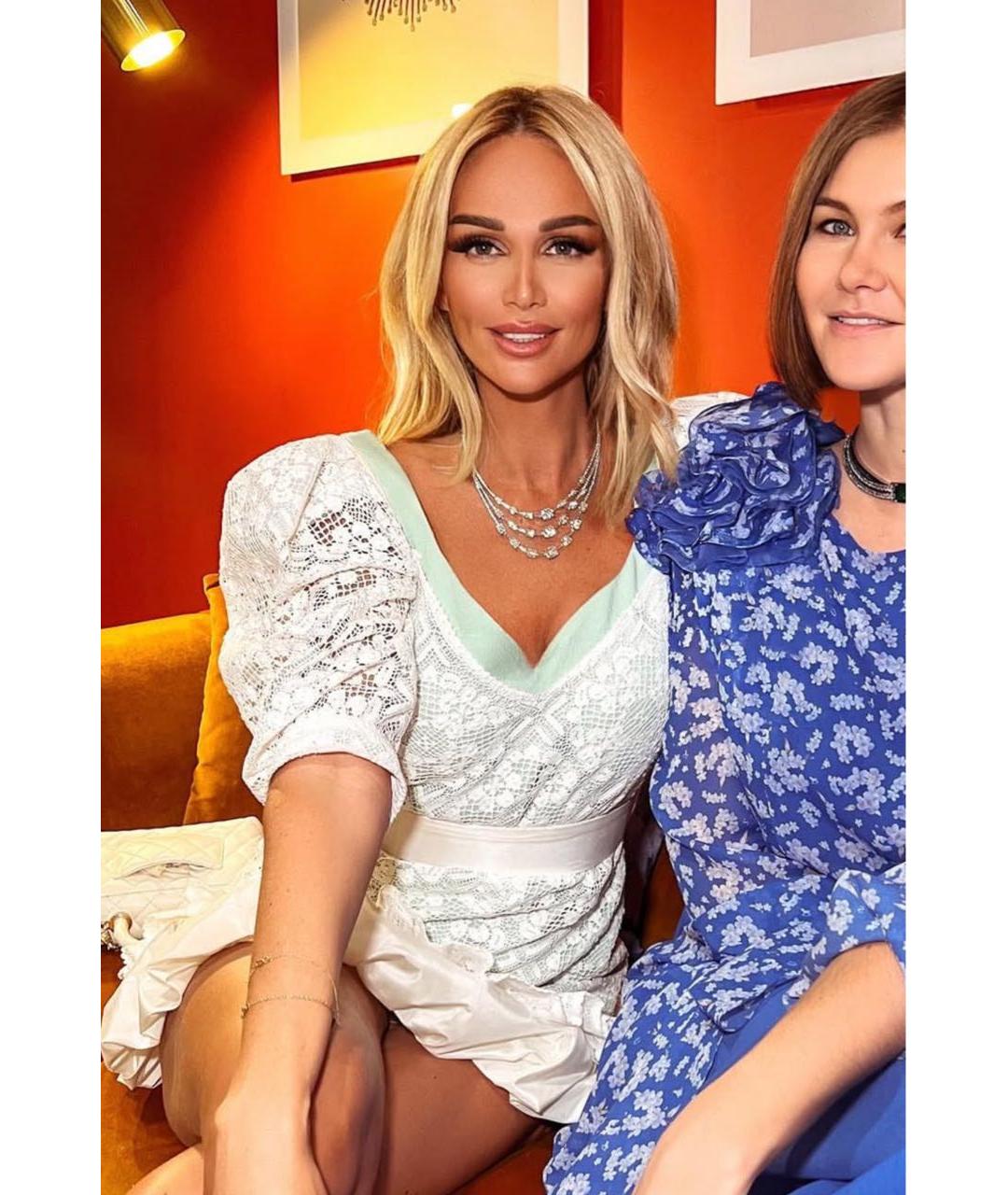 ULYANA SERGEENKO Черное шелковое коктейльное платье, фото 5
