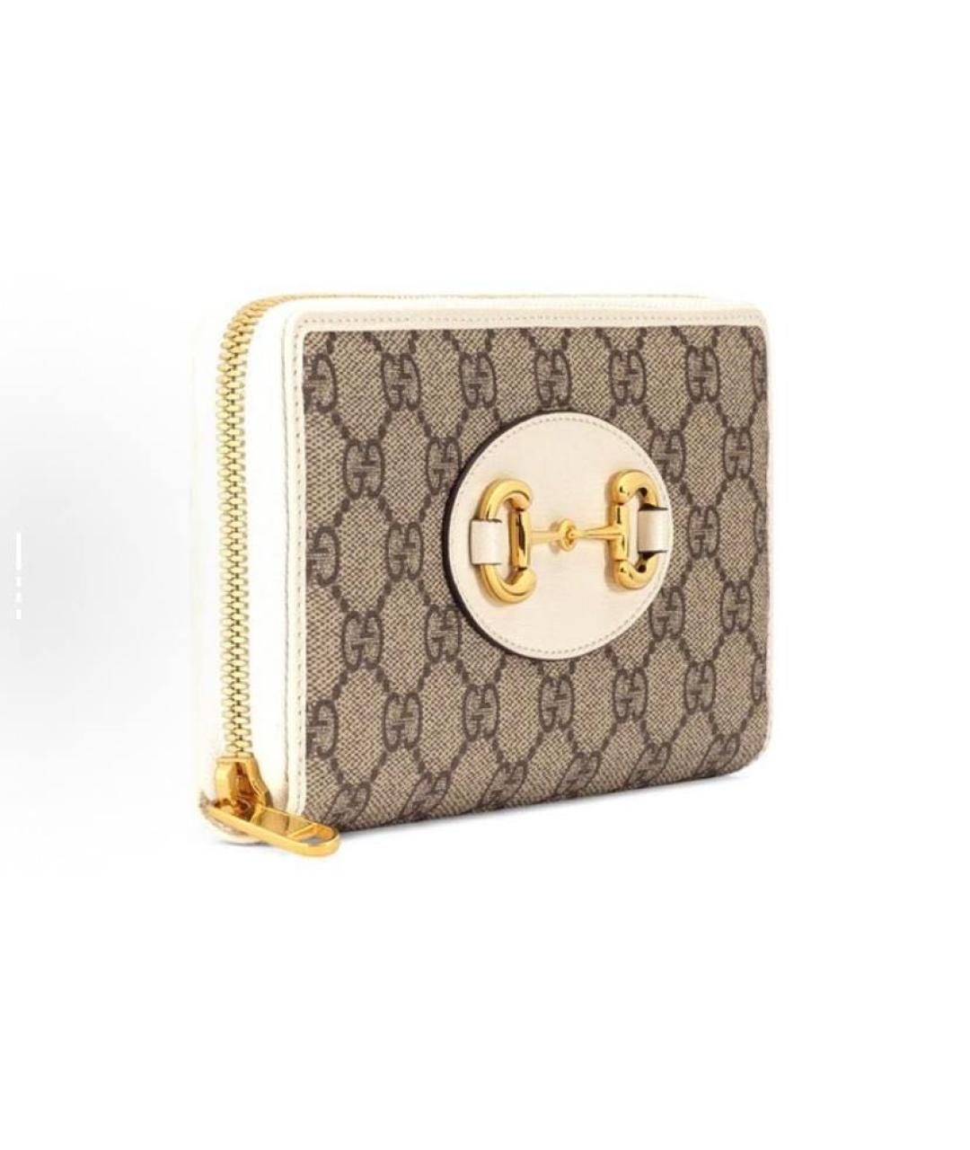 GUCCI Бежевый кошелек, фото 2