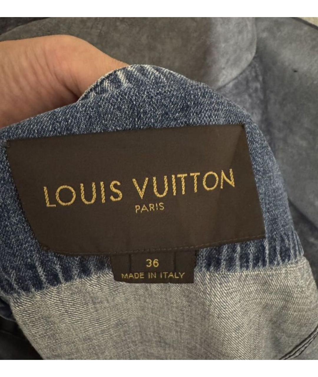 LOUIS VUITTON Синяя куртка, фото 4