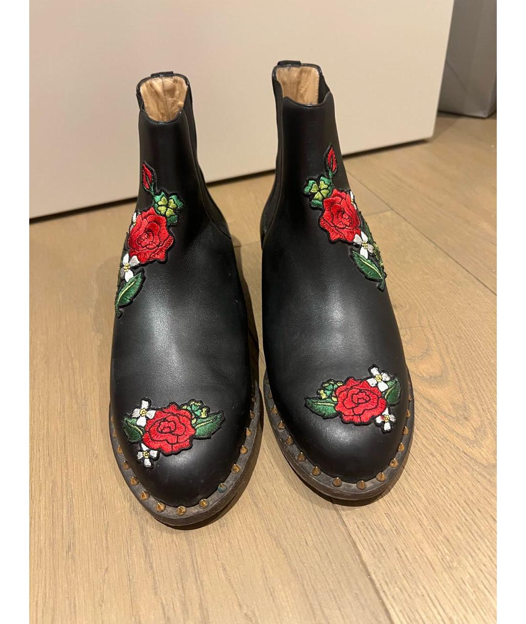 CHARLOTTE OLYMPIA Черные кожаные ботинки, фото 2