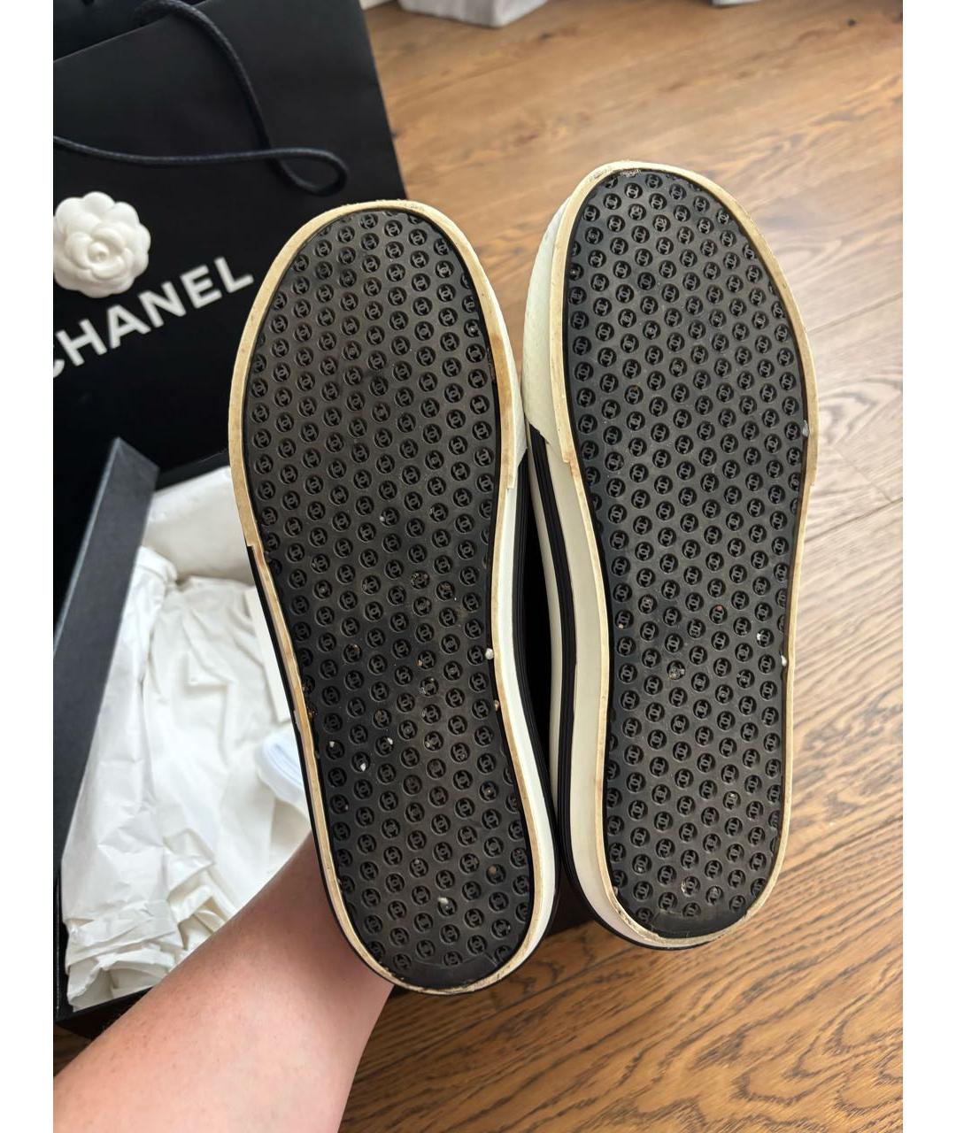 CHANEL Розовые замшевые кеды, фото 7