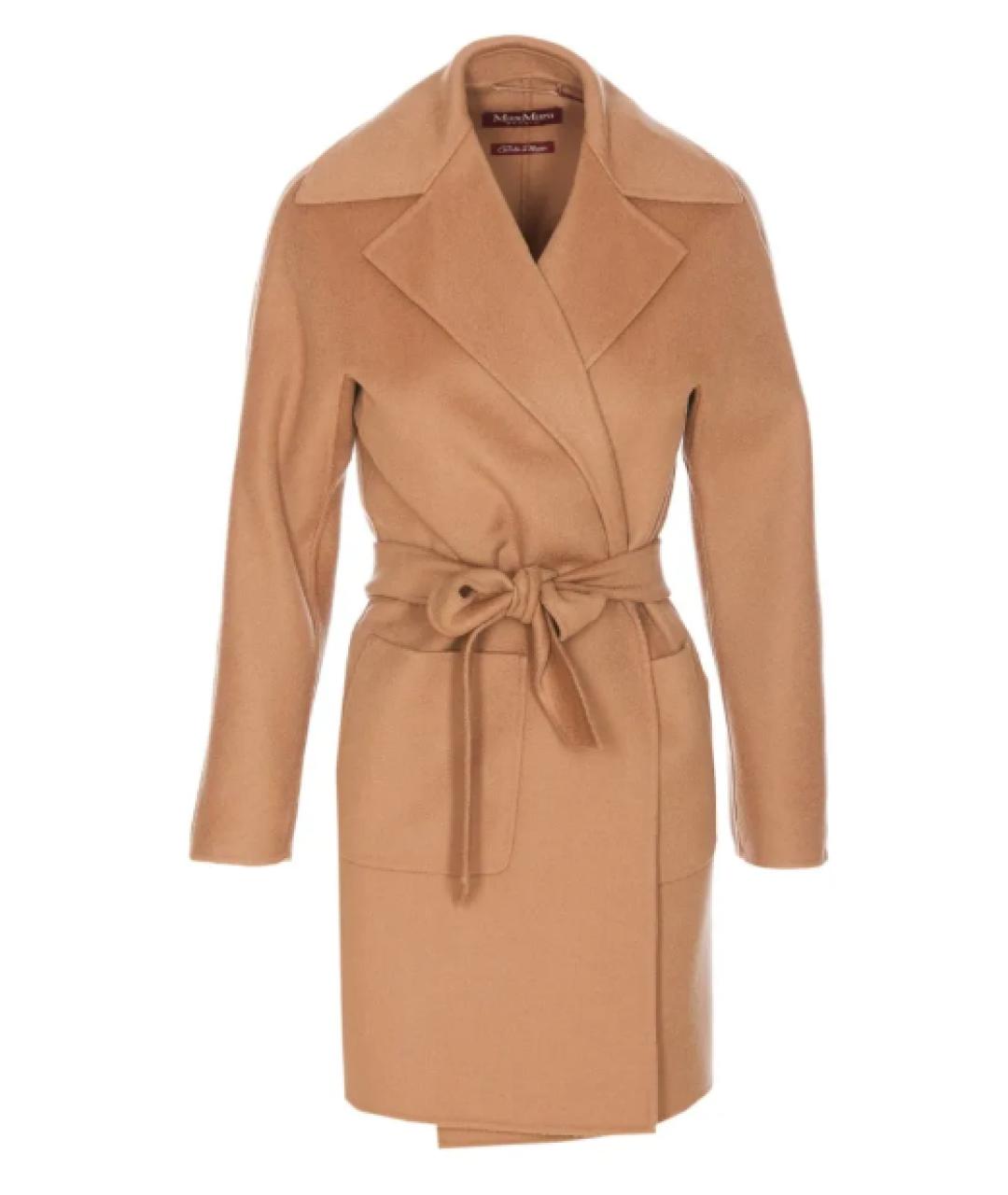 MAX MARA STUDIO Бежевое пальто, фото 1