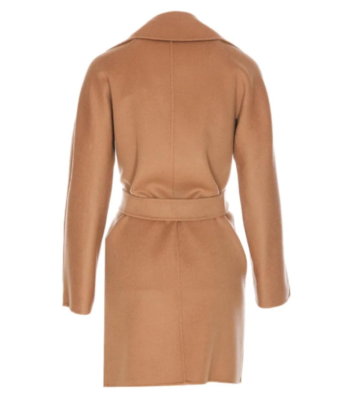 MAX MARA STUDIO Бежевое пальто, фото 3
