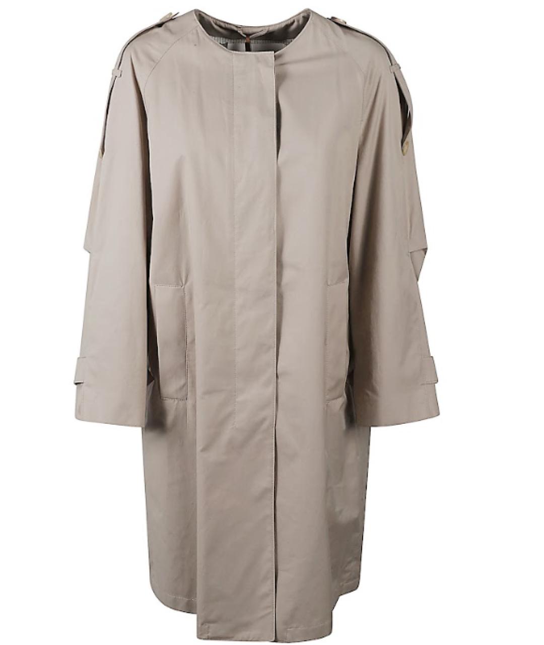 MAX MARA Бежевый тренч/плащ, фото 1
