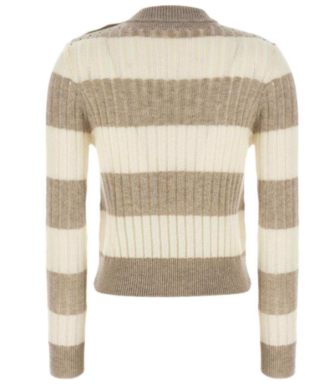MAX MARA Бежевый джемпер / свитер, фото 2