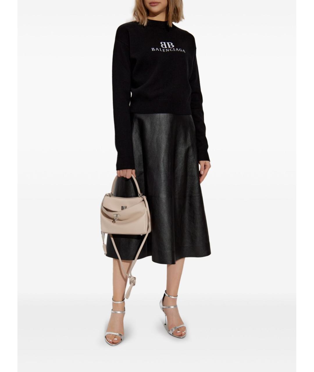 BALENCIAGA Черный джемпер / свитер, фото 2