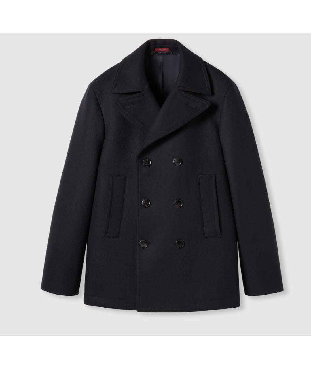 GUCCI Темно-синяя шерстяная куртка, фото 7