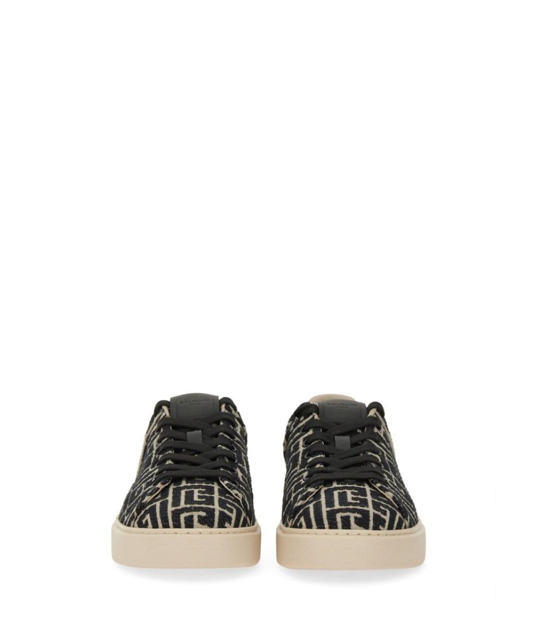 BALMAIN Черные кеды, фото 5