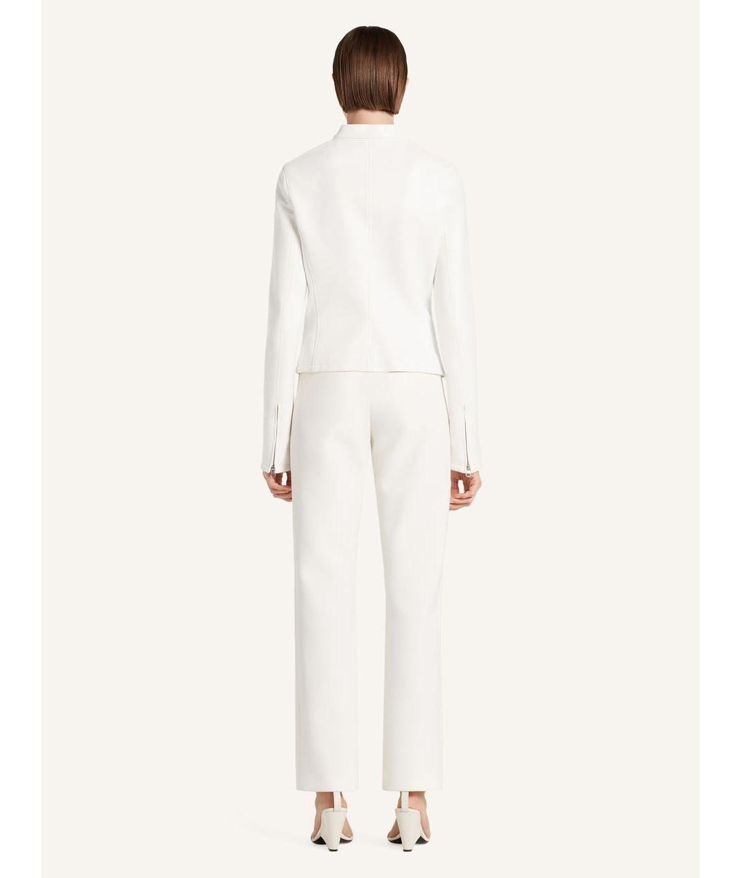 COURREGES Белая хлопковая куртка, фото 4