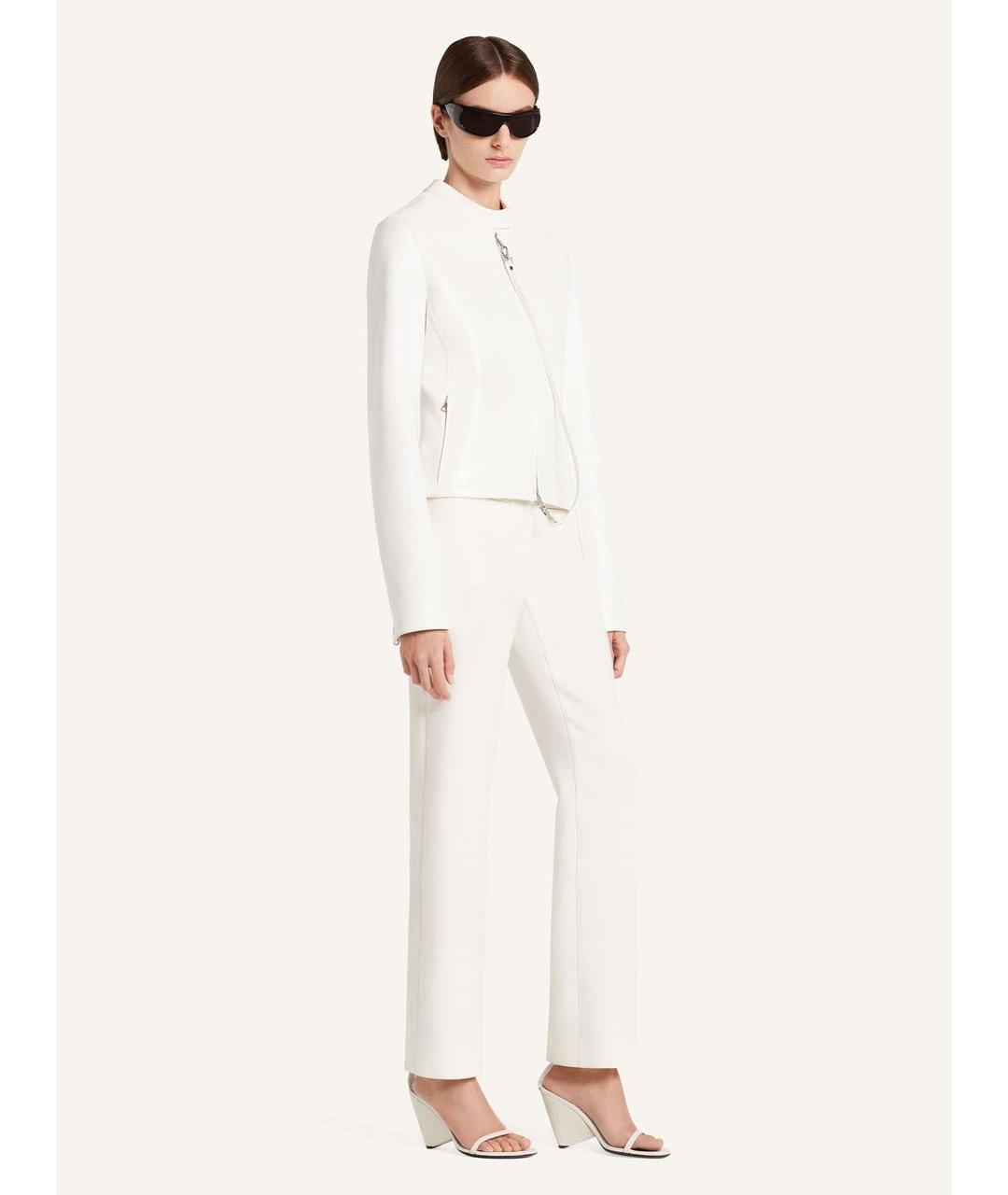 COURREGES Белая хлопковая куртка, фото 3
