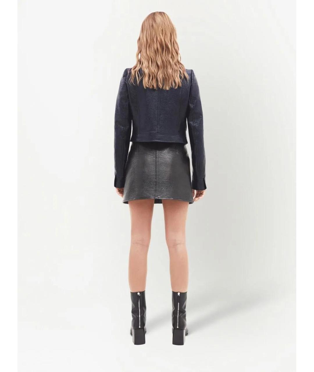 COURREGES Синяя хлопковая куртка, фото 4
