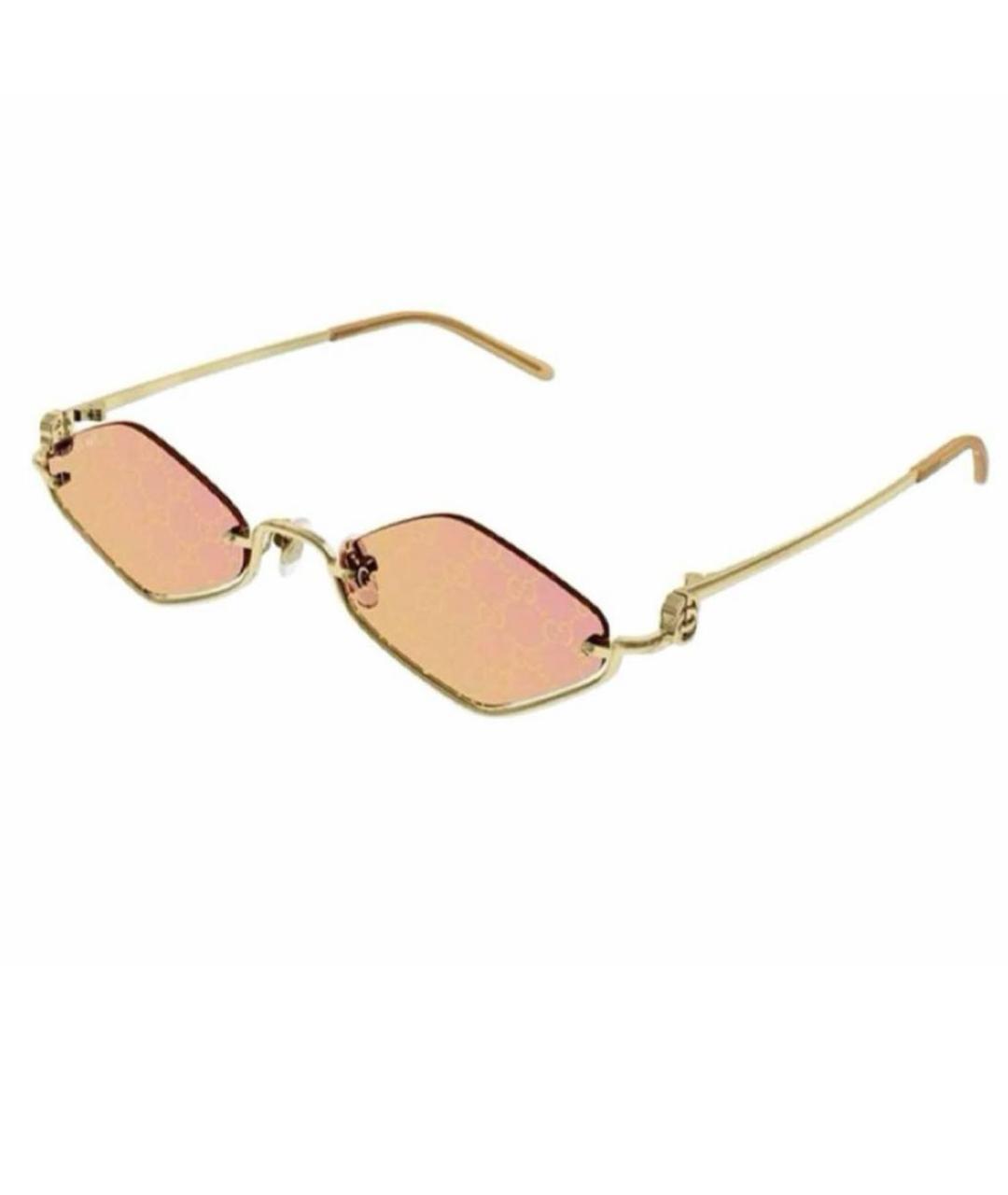 GUCCI Мульти металлические солнцезащитные очки, фото 4