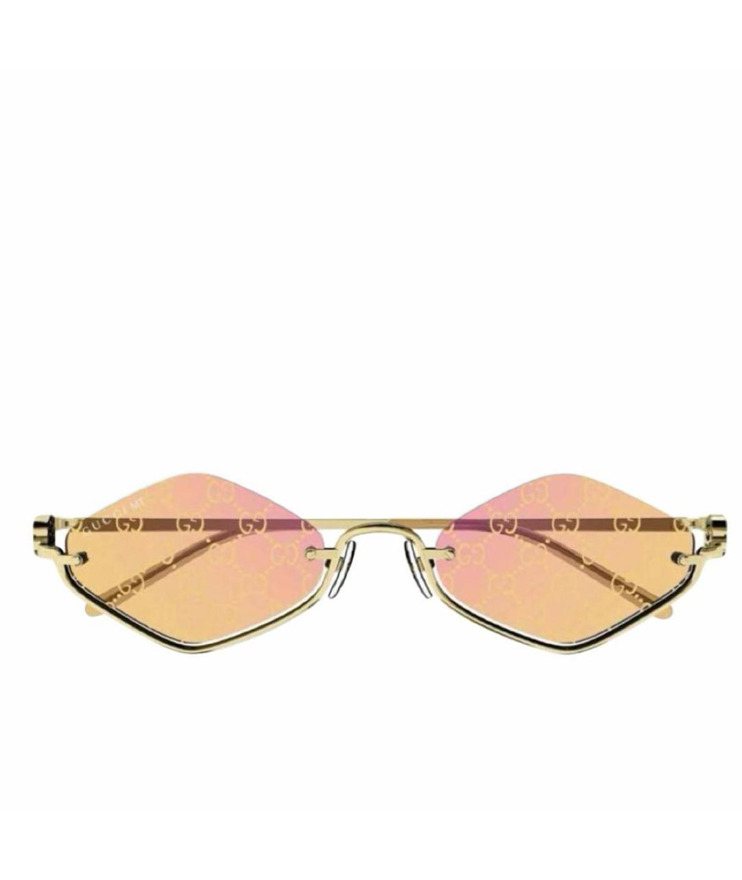 GUCCI Мульти металлические солнцезащитные очки, фото 2