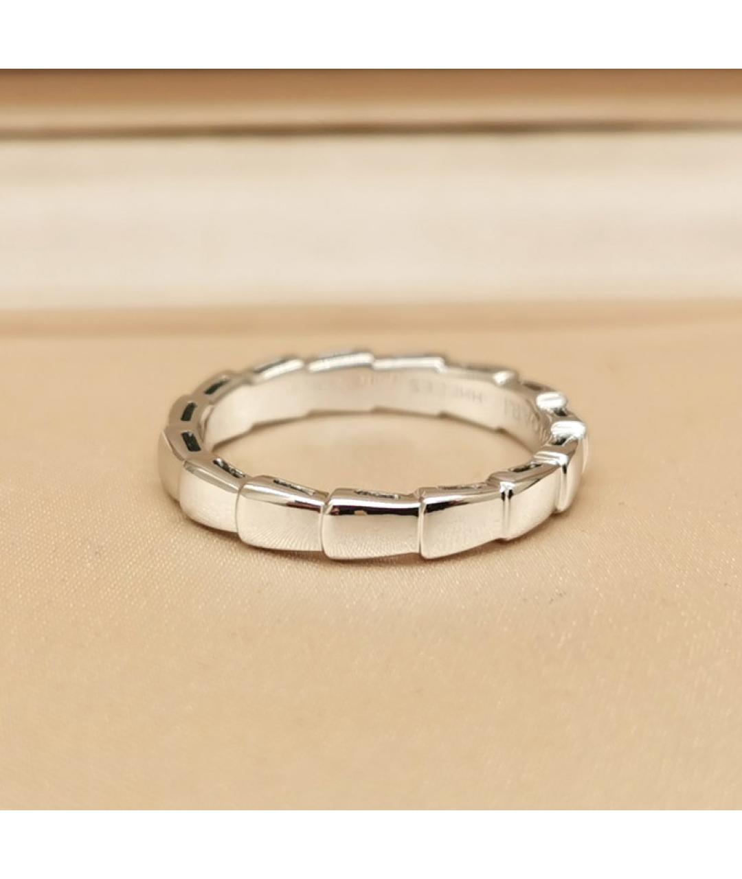 BVLGARI Кольцо из белого золота, фото 2