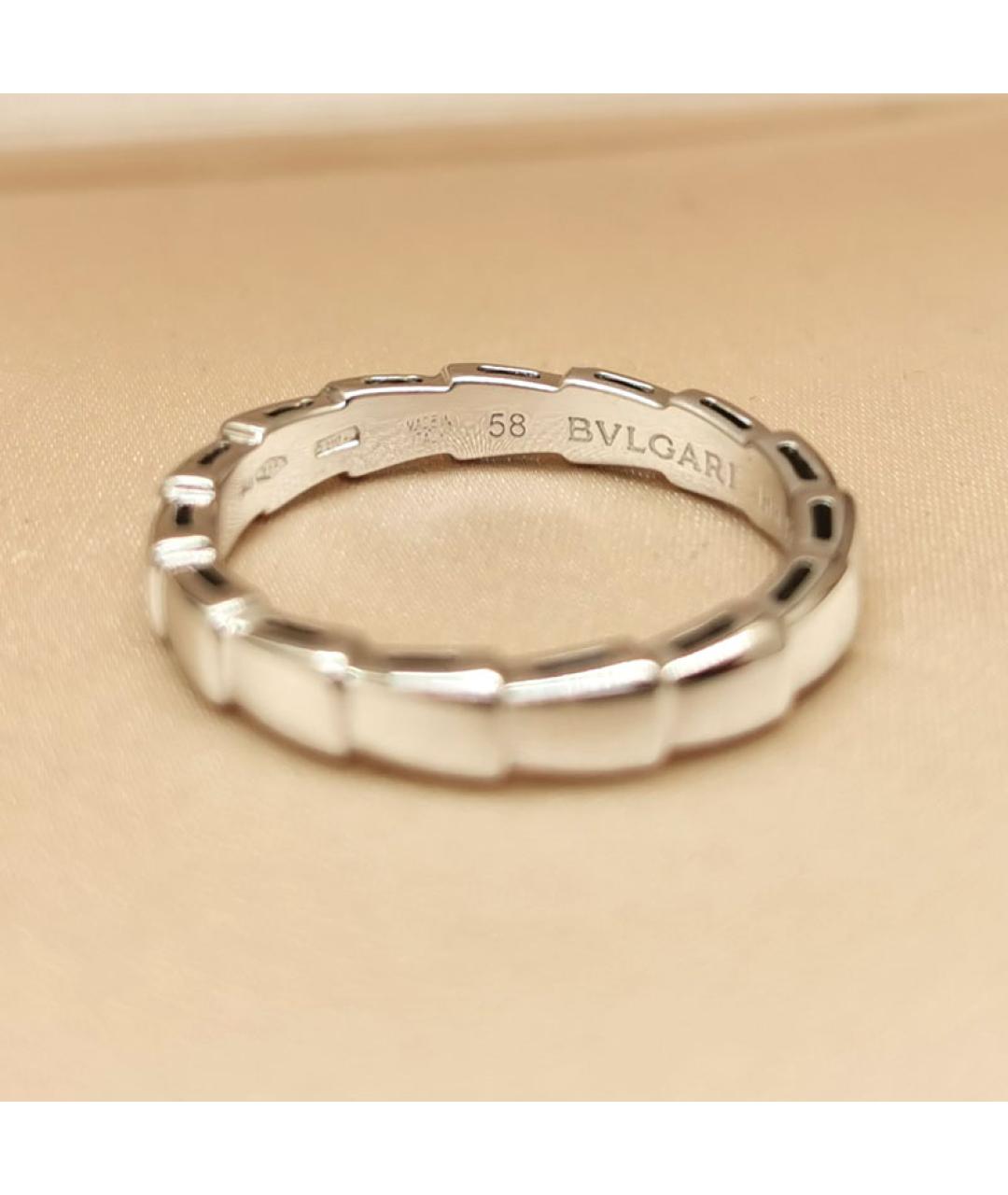 BVLGARI Кольцо из белого золота, фото 3