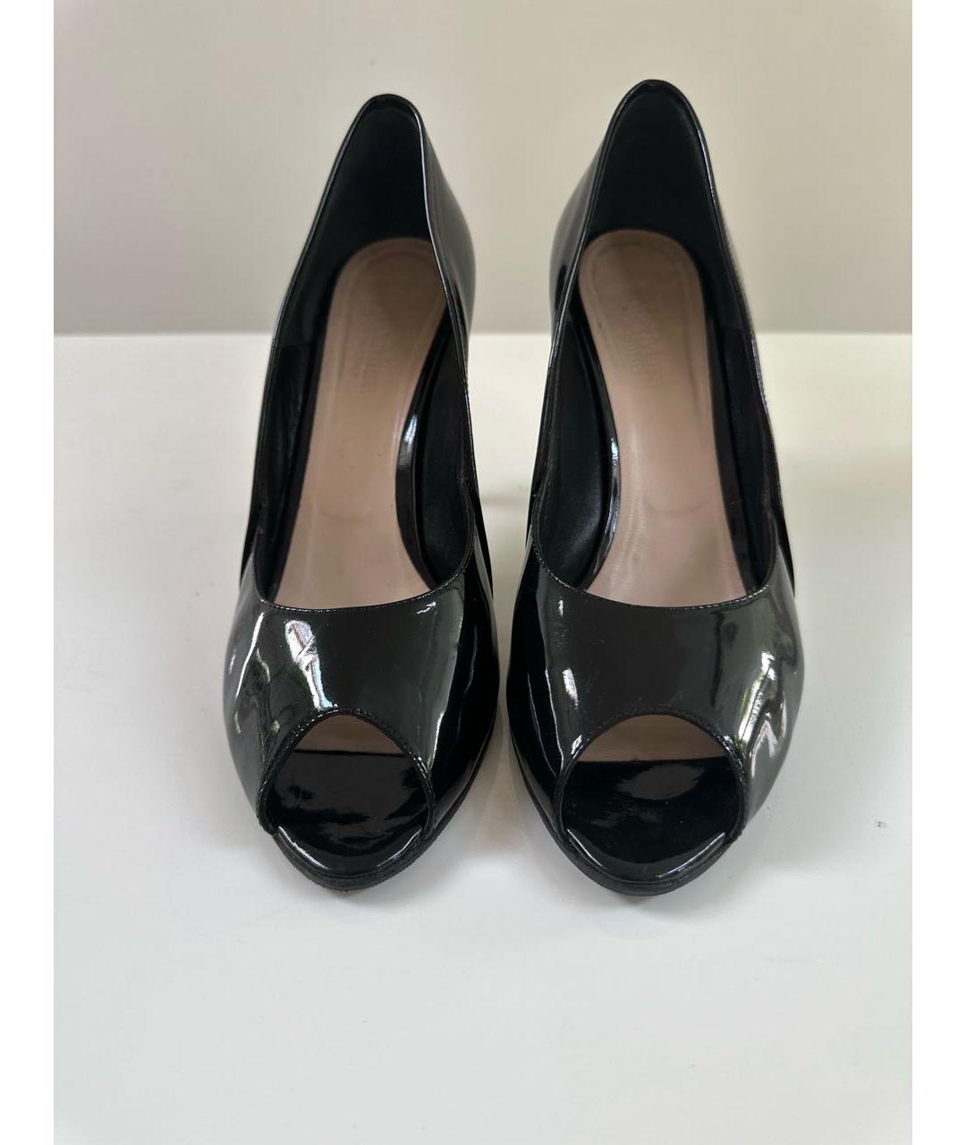 MAX MARA Черные туфли из лакированной кожи, фото 2
