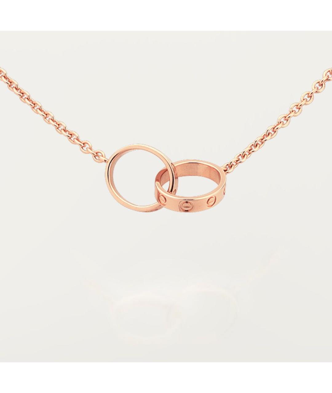 CARTIER Золотая подвеска из розового золота, фото 3