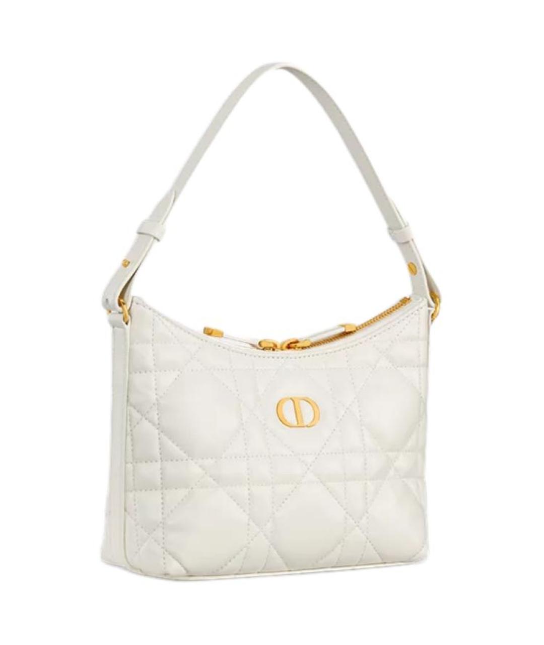 CHRISTIAN DIOR Белая сумка через плечо, фото 3