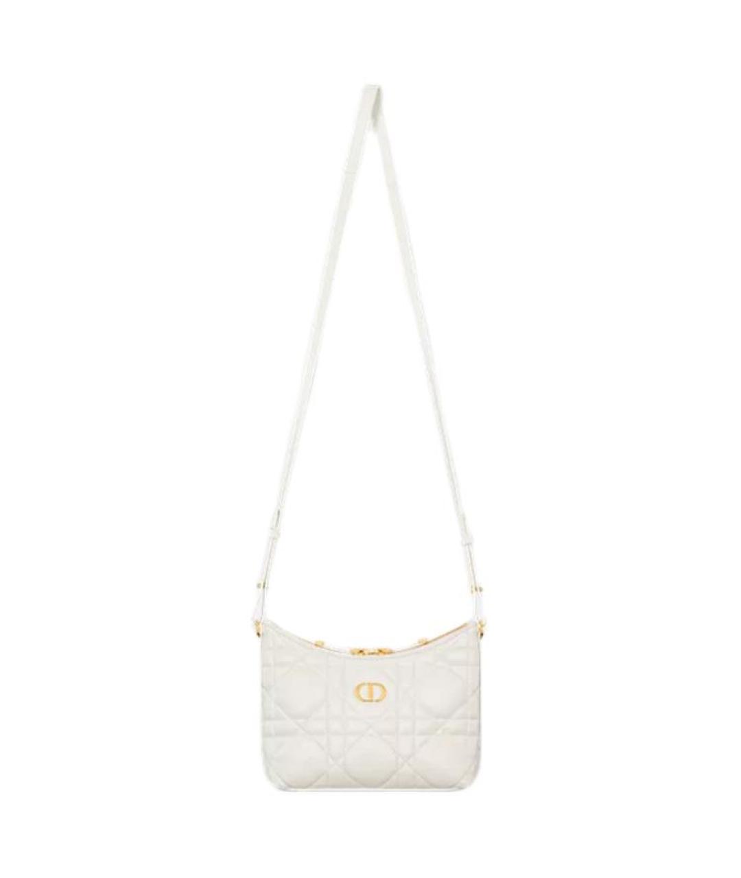 CHRISTIAN DIOR Белая сумка через плечо, фото 4
