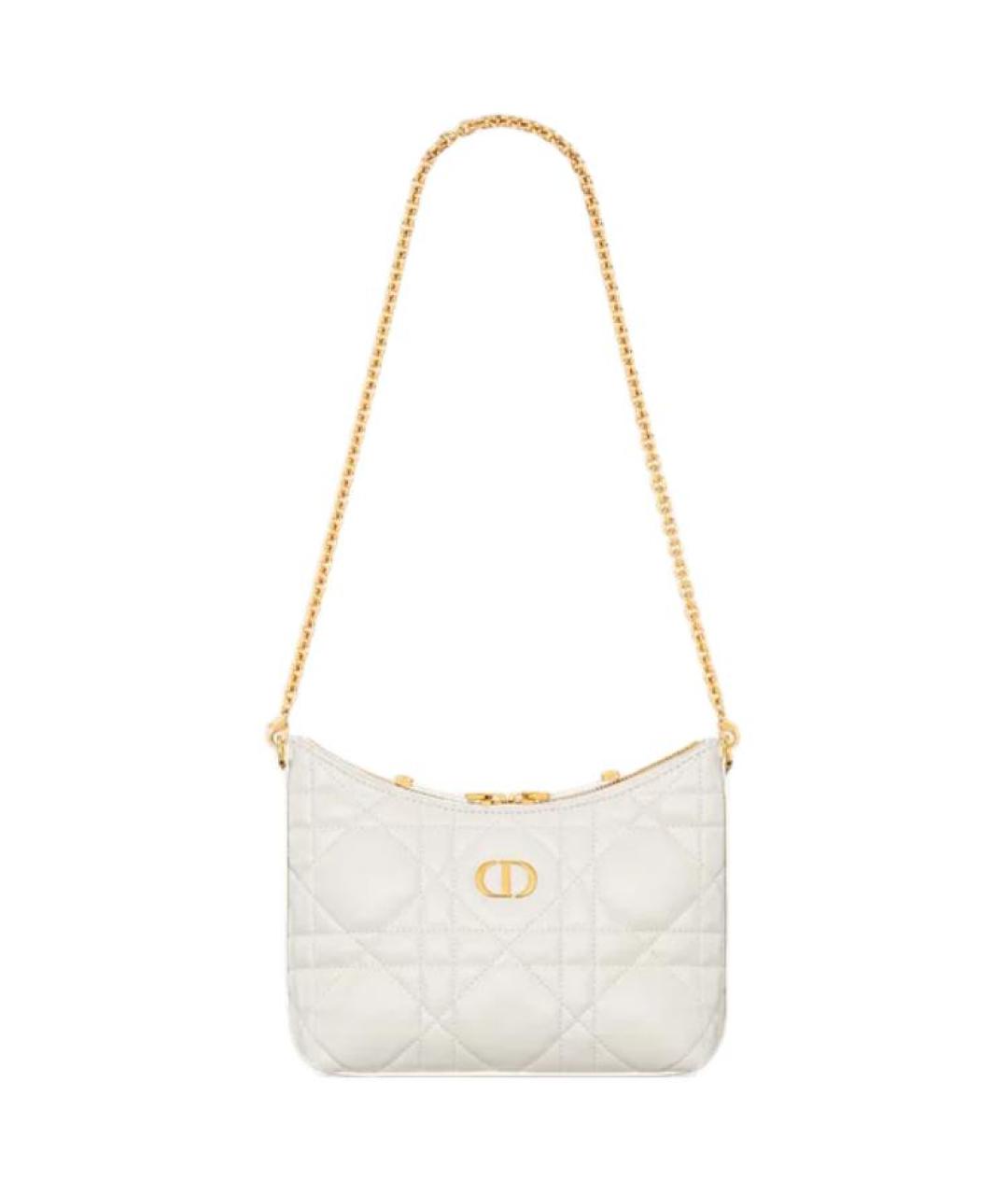 CHRISTIAN DIOR Белая сумка через плечо, фото 5