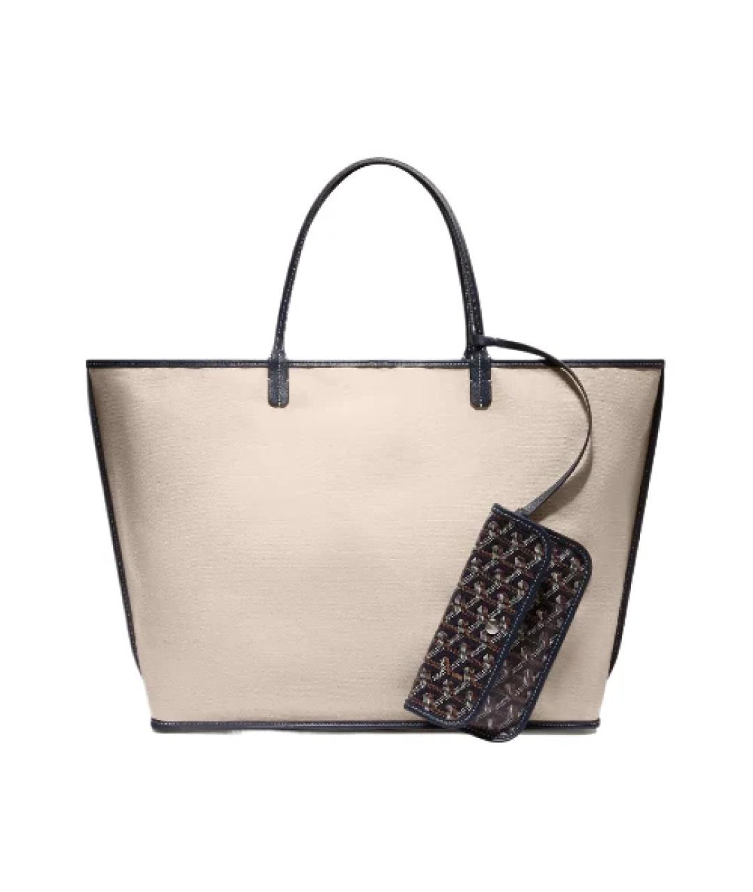 GOYARD Синяя сумка тоут, фото 3