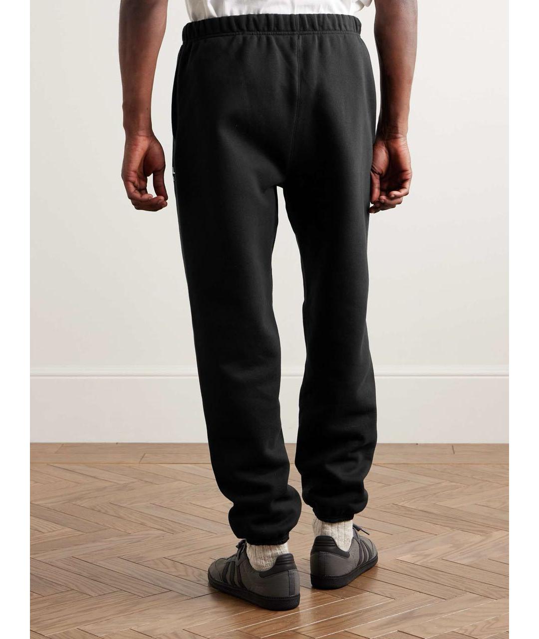 FEAR OF GOD ESSENTIALS Черные хлопковые повседневные брюки, фото 5