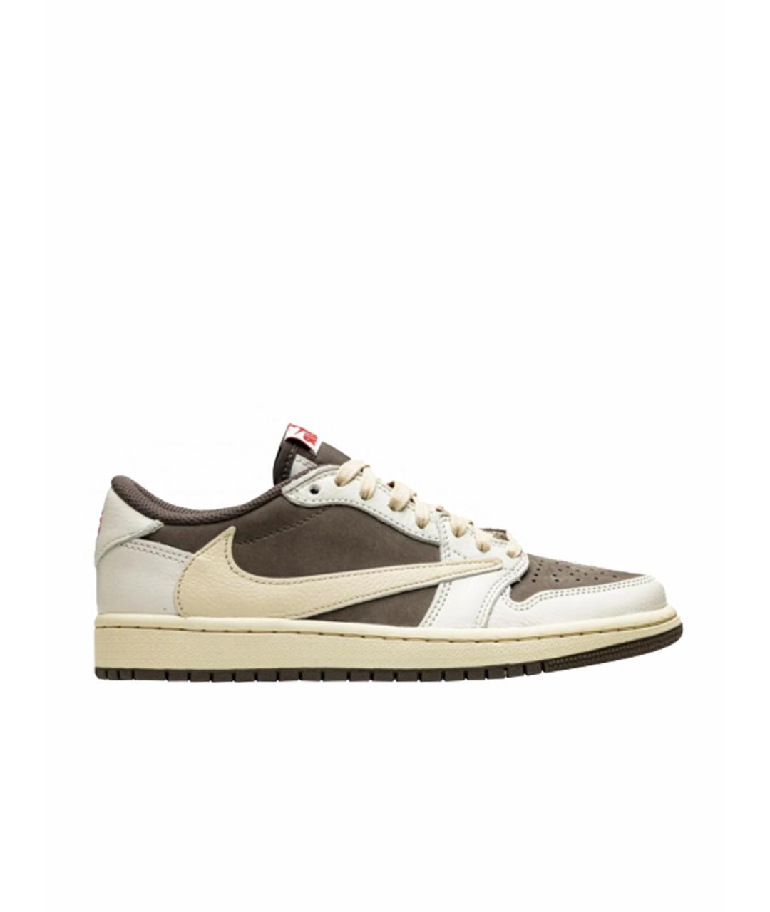 NIKE Кожаные низкие кроссовки / кеды, фото 1