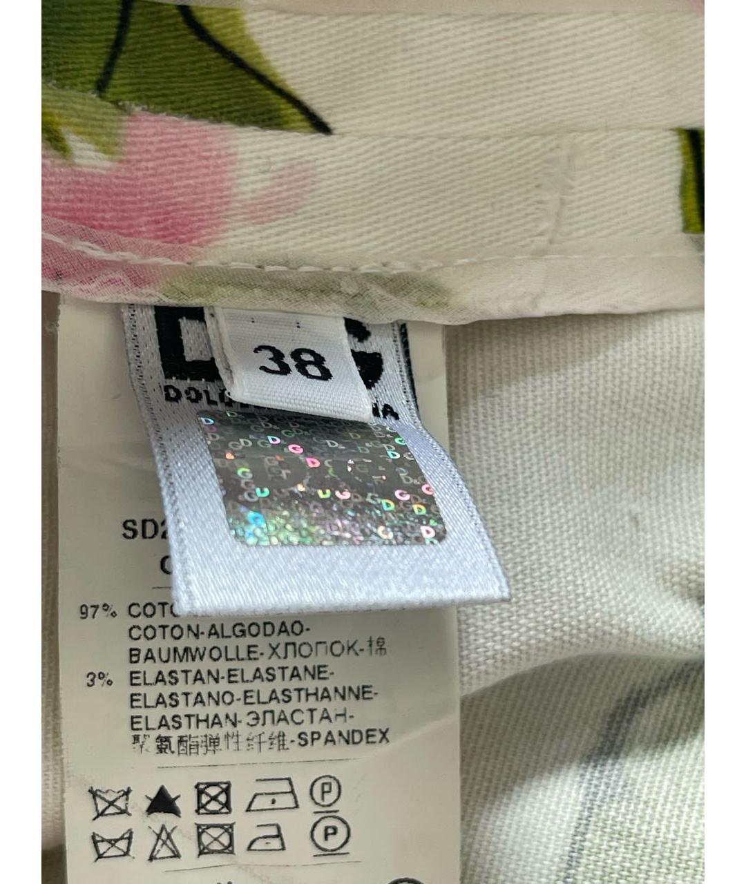 DOLCE&GABBANA Мульти повседневное платье, фото 2