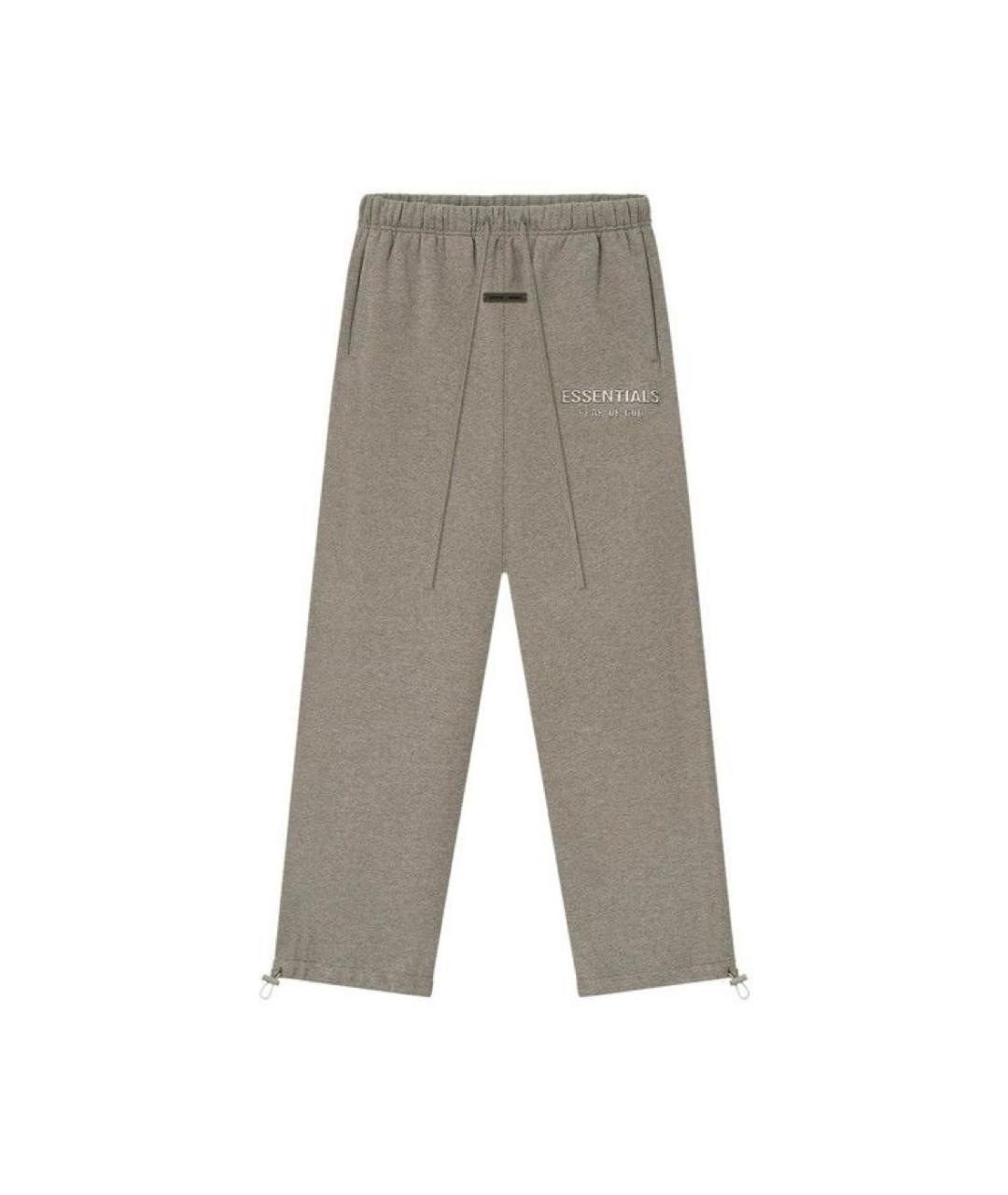 FEAR OF GOD ESSENTIALS Бежевые хлопковые повседневные брюки, фото 1