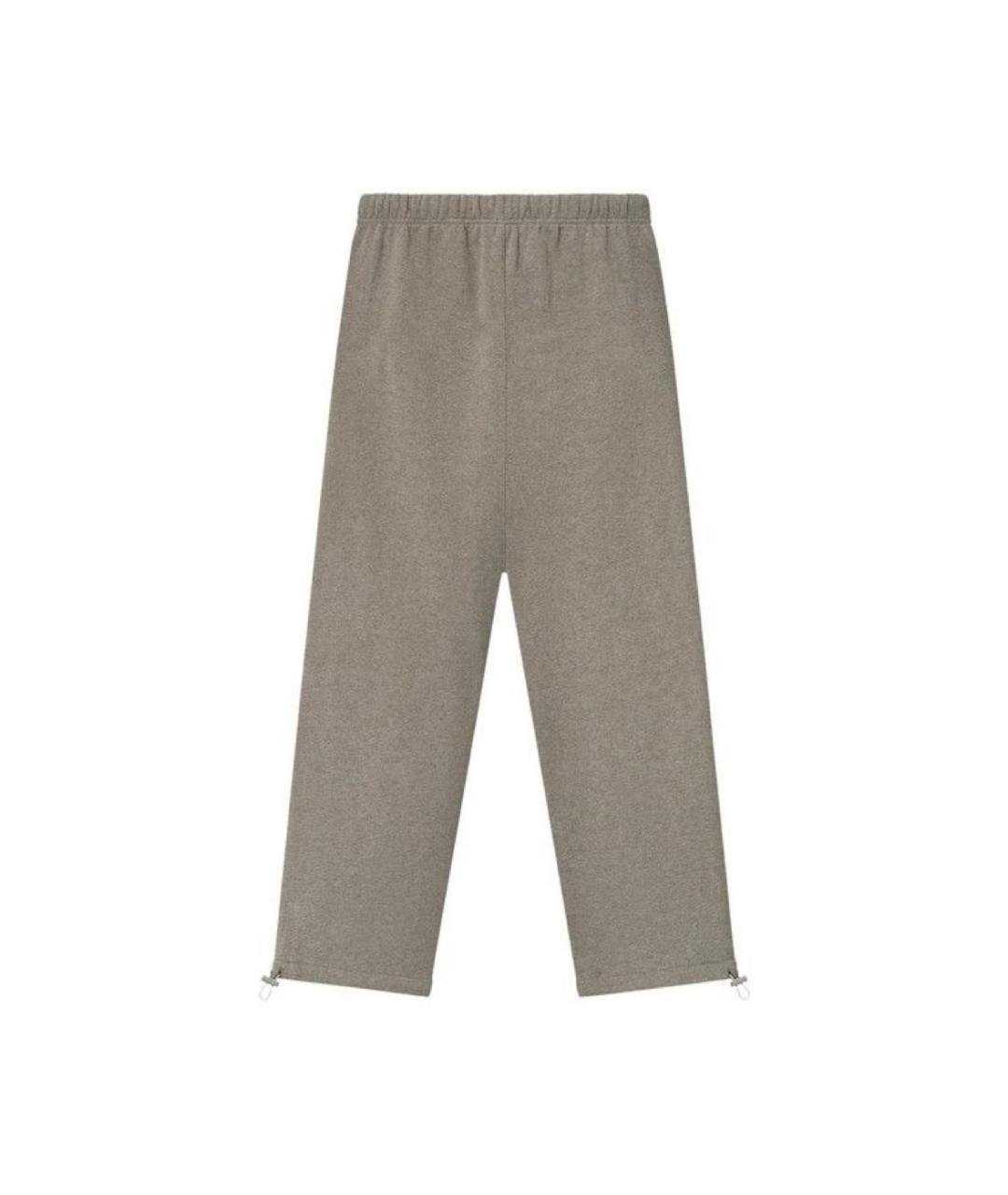 FEAR OF GOD ESSENTIALS Бежевые хлопковые повседневные брюки, фото 2