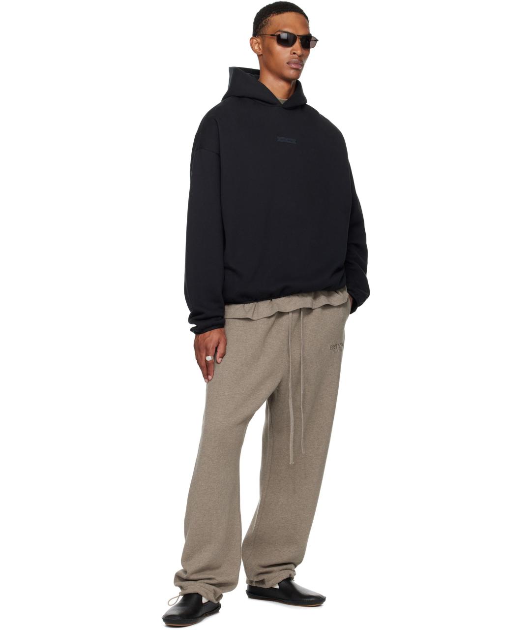 FEAR OF GOD ESSENTIALS Бежевые хлопковые повседневные брюки, фото 5