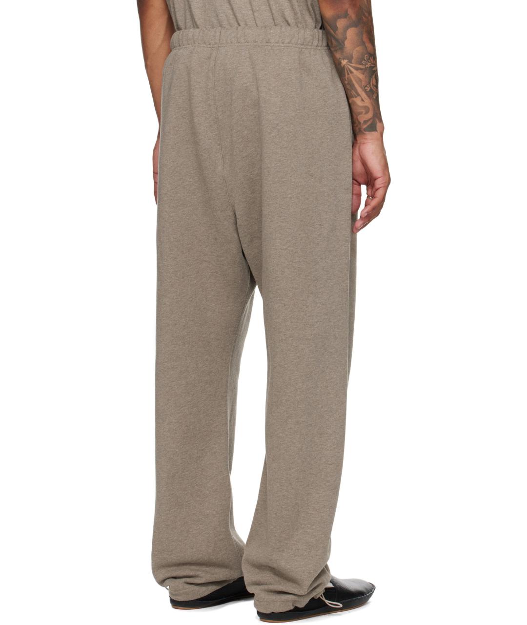 FEAR OF GOD ESSENTIALS Бежевые хлопковые повседневные брюки, фото 4