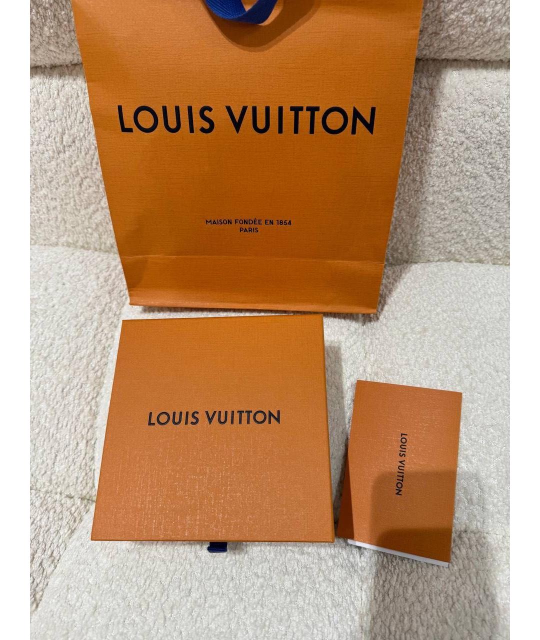 LOUIS VUITTON Черный кожаный ремень, фото 2