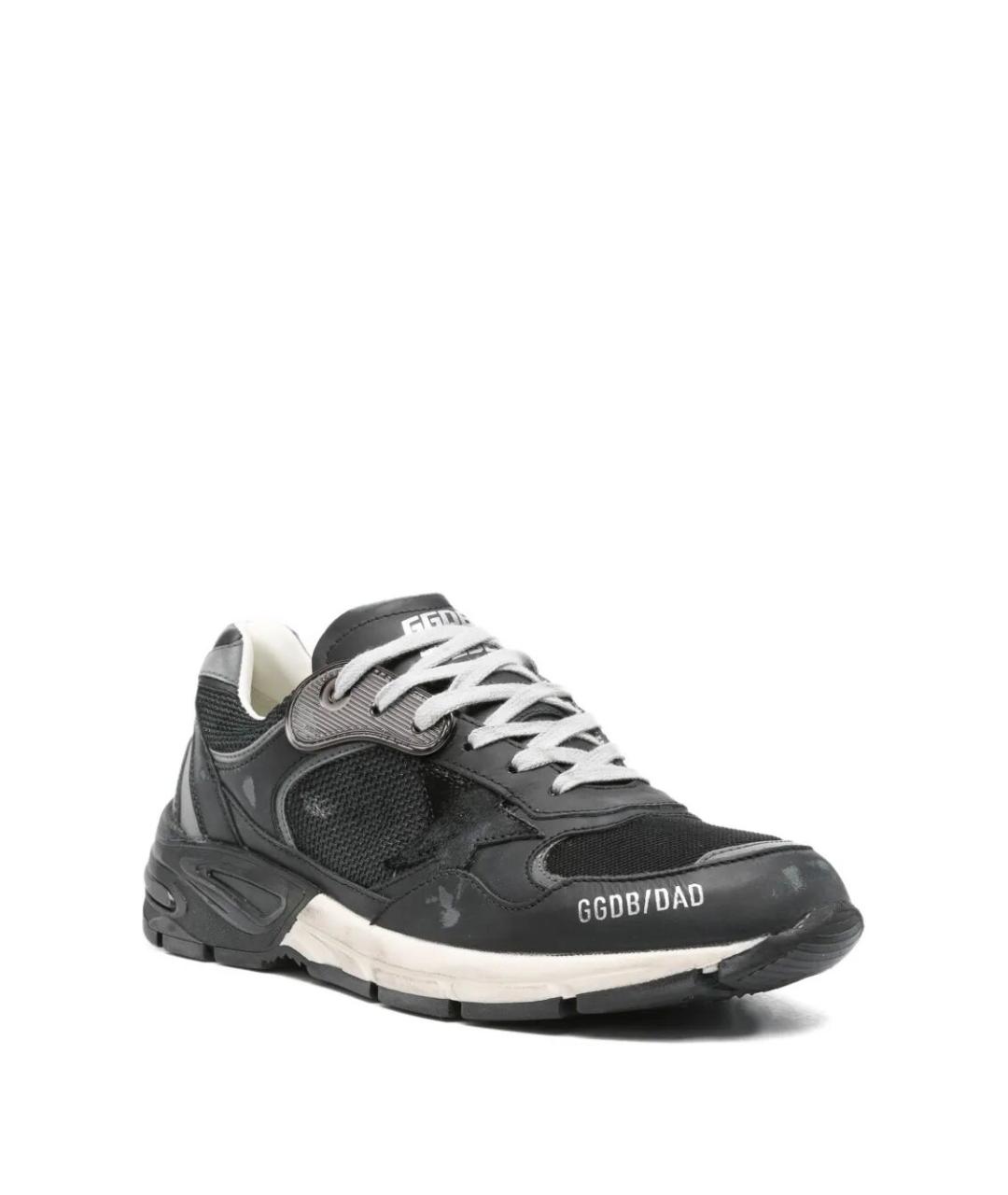 GOLDEN GOOSE DELUXE BRAND Серые кожаные низкие кроссовки / кеды, фото 3