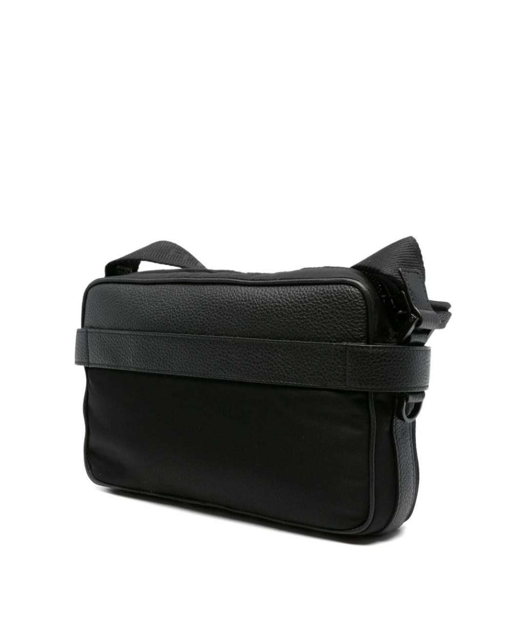 FERRAGAMO Черная сумка на плечо, фото 5