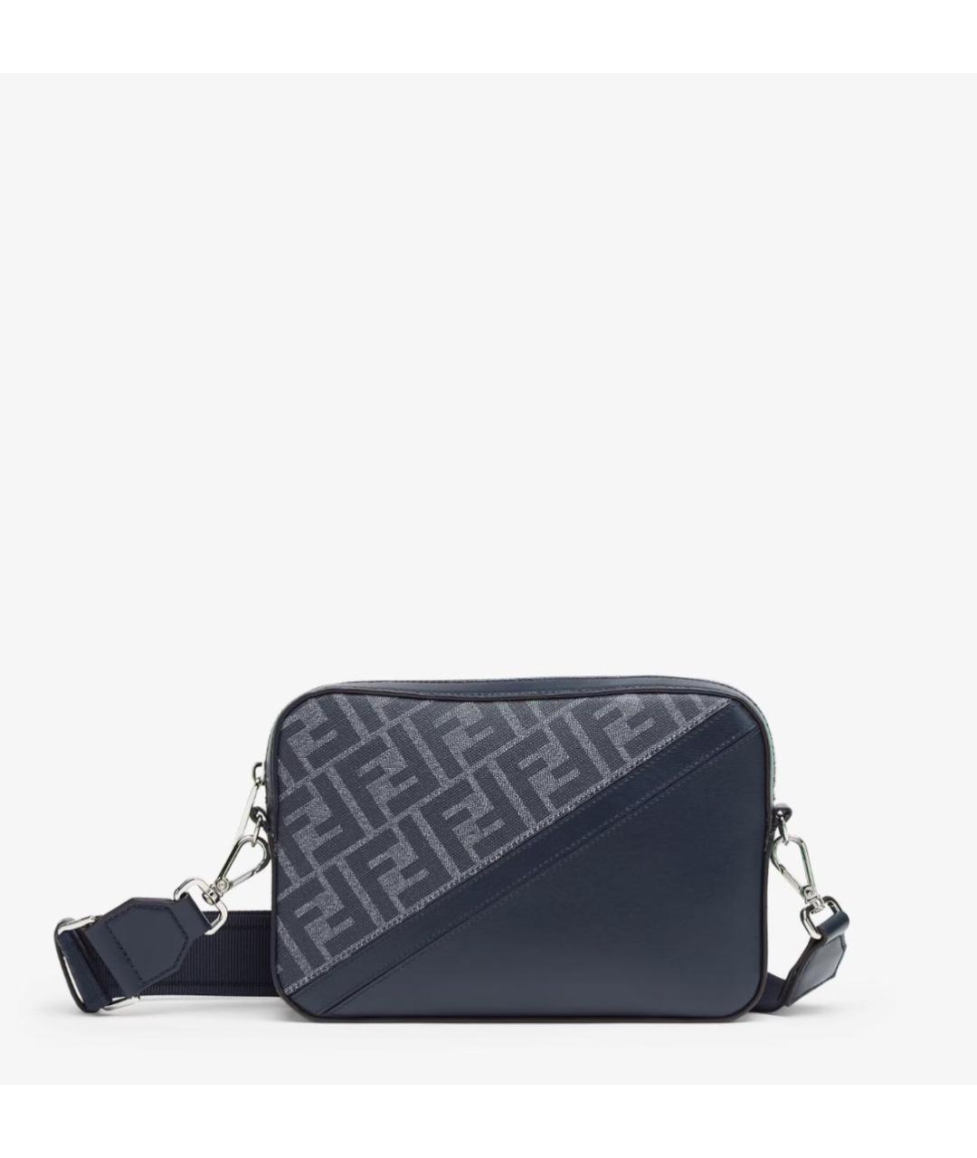 FENDI Синяя сумка на плечо, фото 7