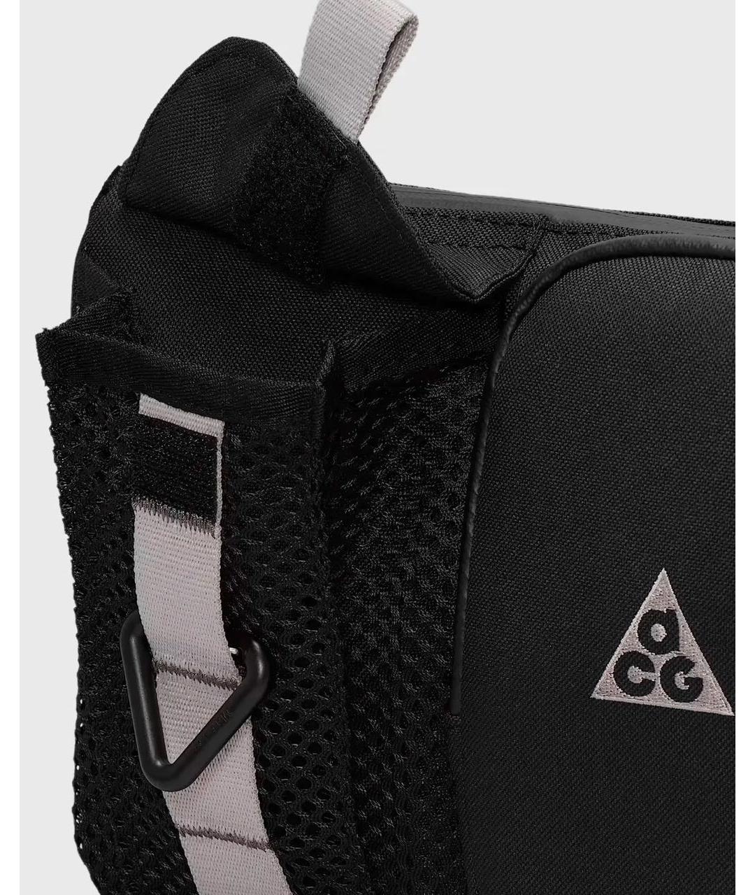 NIKE ACG Черная тканевая сумка на плечо, фото 4
