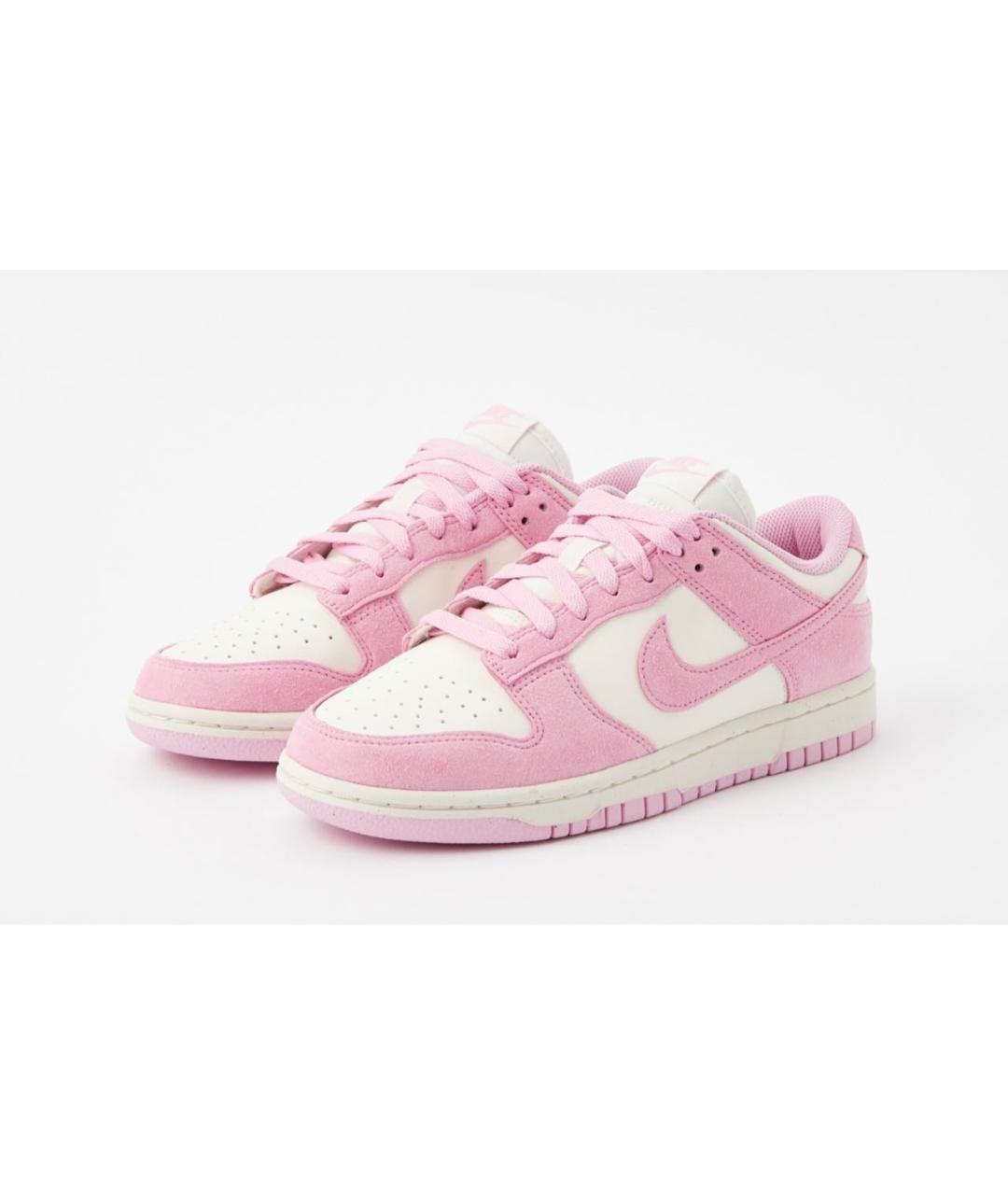 NIKE Розовые кожаные кеды, фото 2