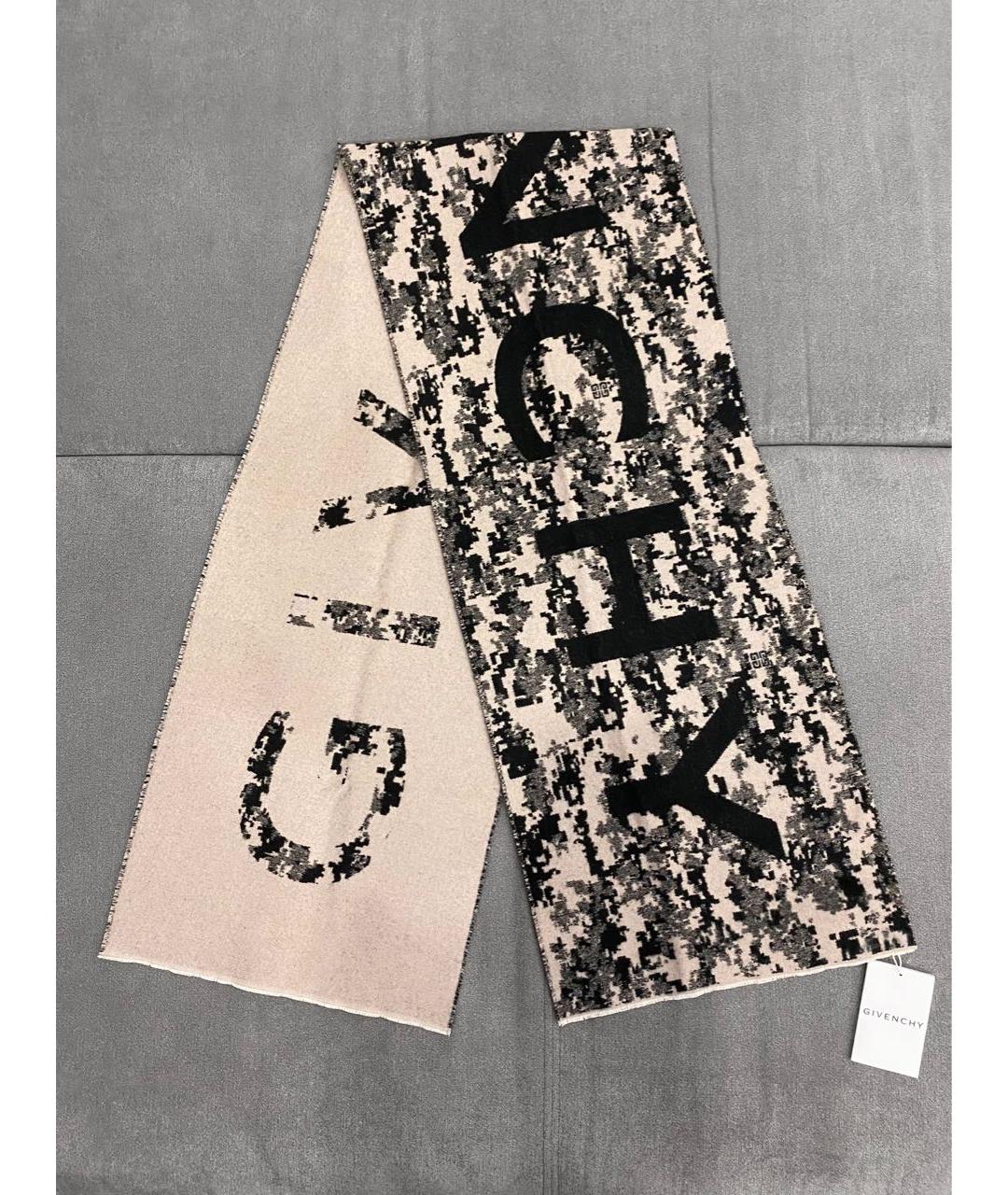 GIVENCHY Шерстяной шарф, фото 4