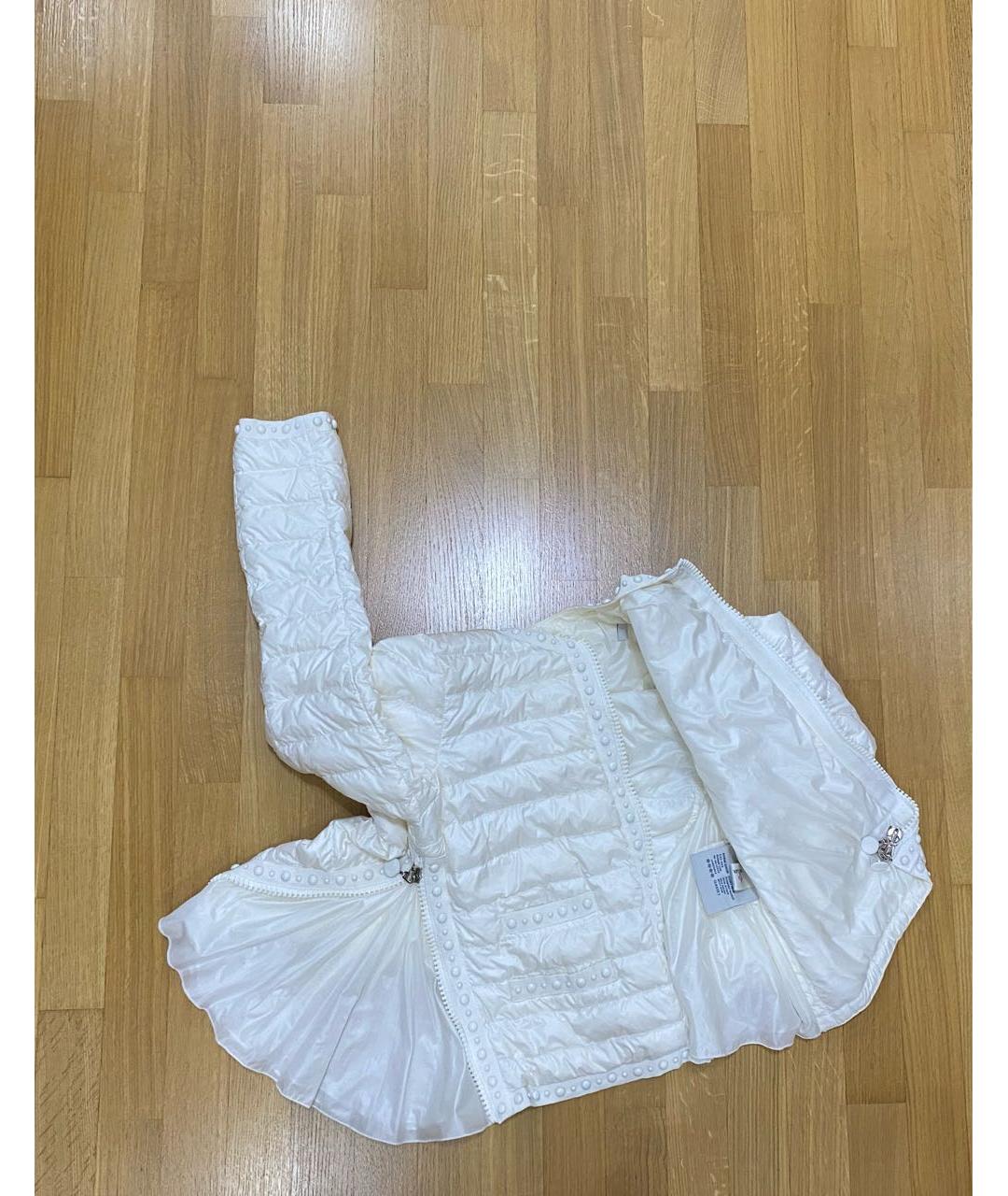 MONCLER Белая куртка, фото 6