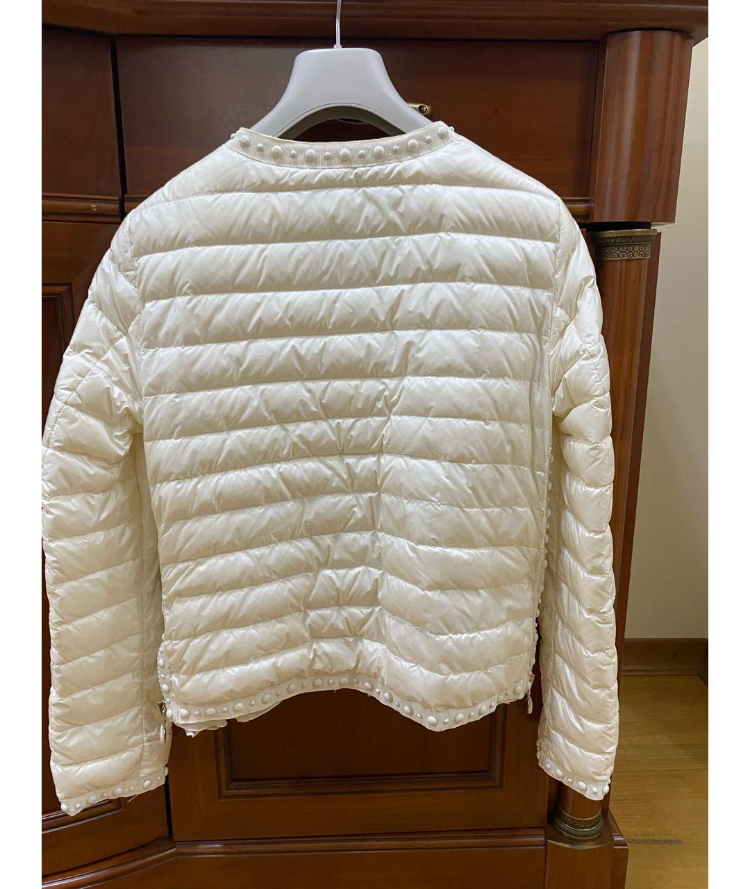 MONCLER Белая куртка, фото 2