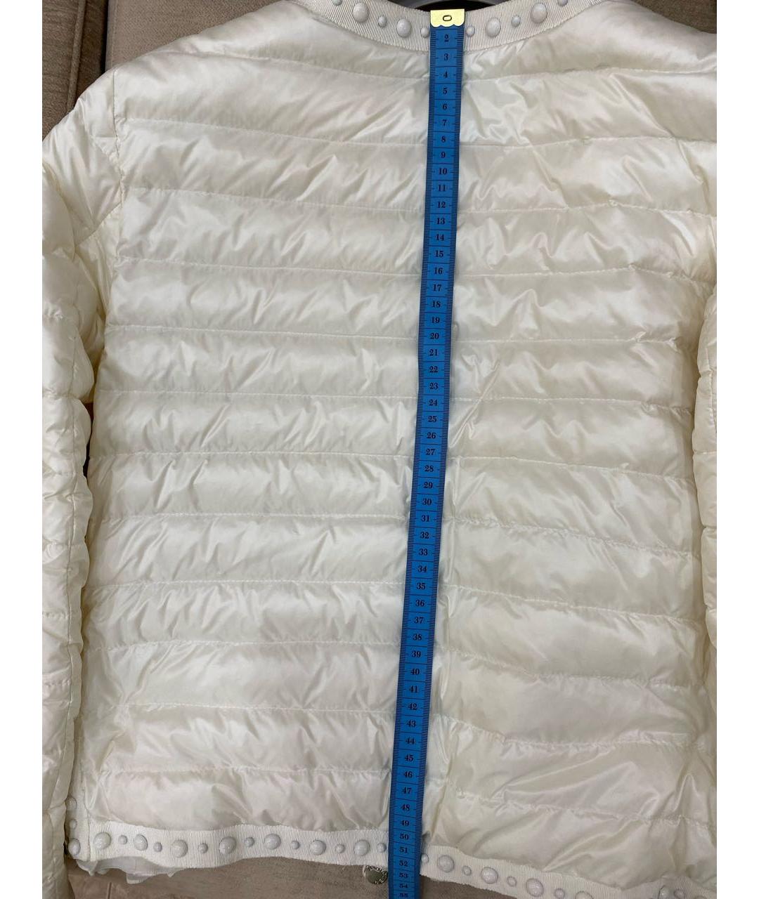 MONCLER Белая куртка, фото 8