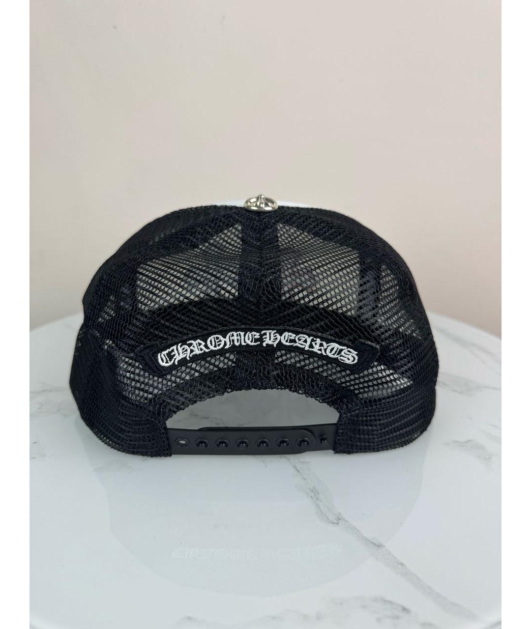CHROME HEARTS Белая хлопковая кепка/бейсболка, фото 4