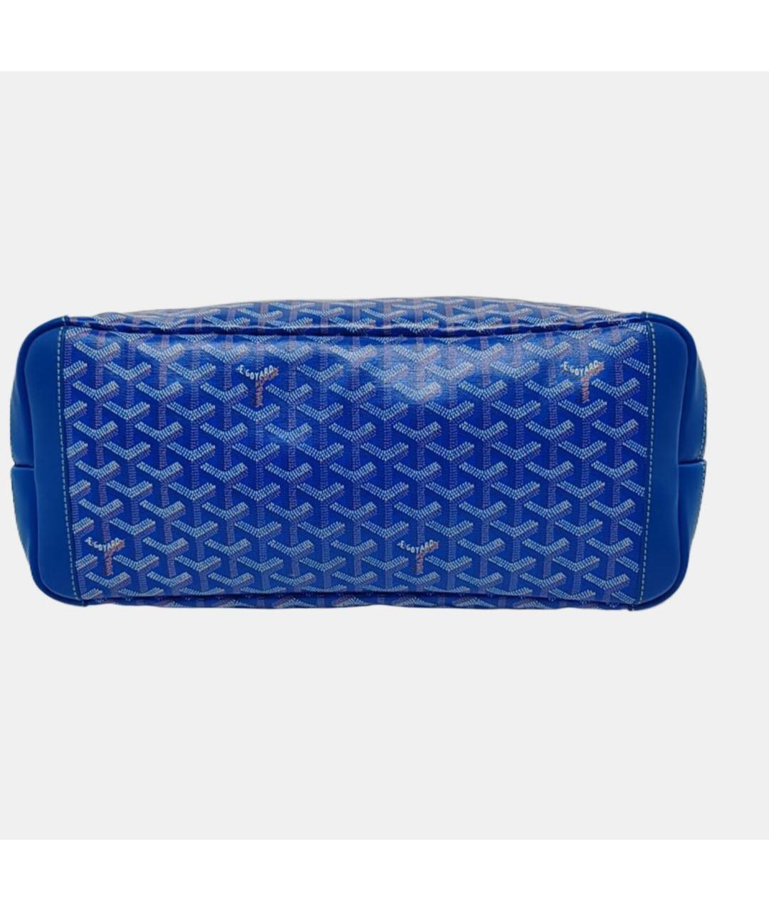 GOYARD Синяя сумка тоут, фото 5