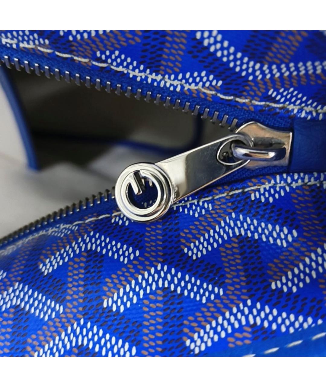 GOYARD Синяя сумка тоут, фото 3