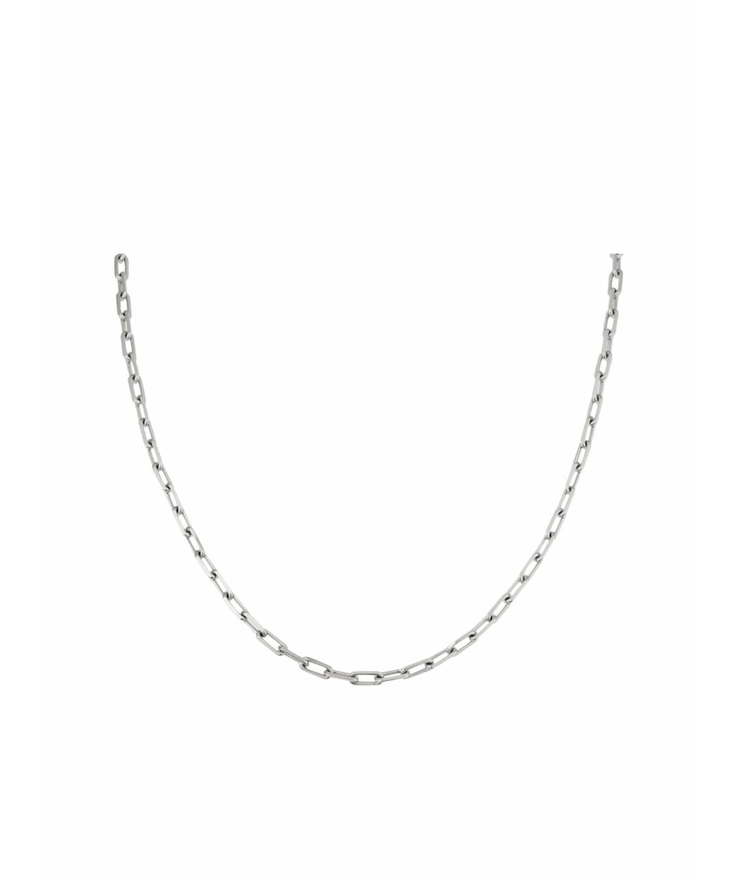 CARTIER Серебряная цепочка из белого золота, фото 1