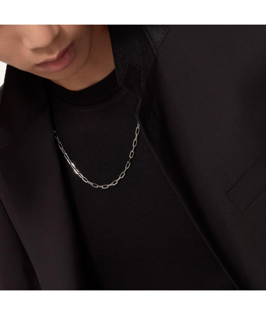 CARTIER Серебряная цепочка из белого золота, фото 3