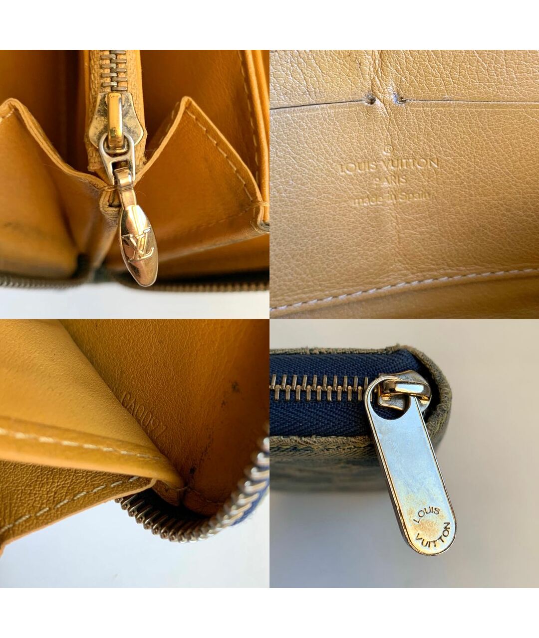 LOUIS VUITTON PRE-OWNED Голубой кошелек, фото 7