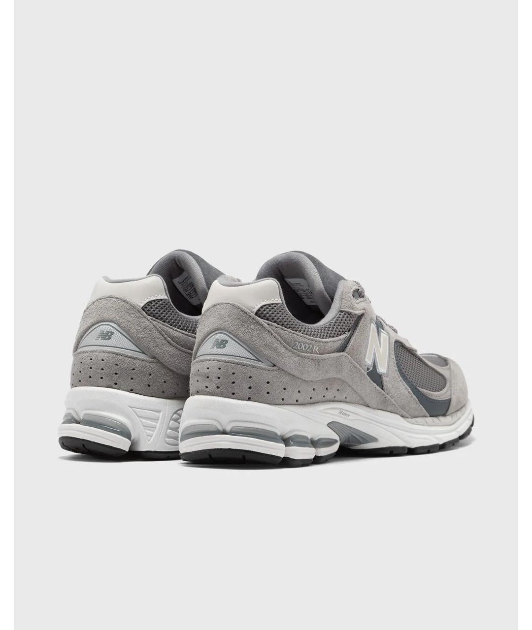 NEW BALANCE Серые нубуковые низкие кроссовки / кеды, фото 4