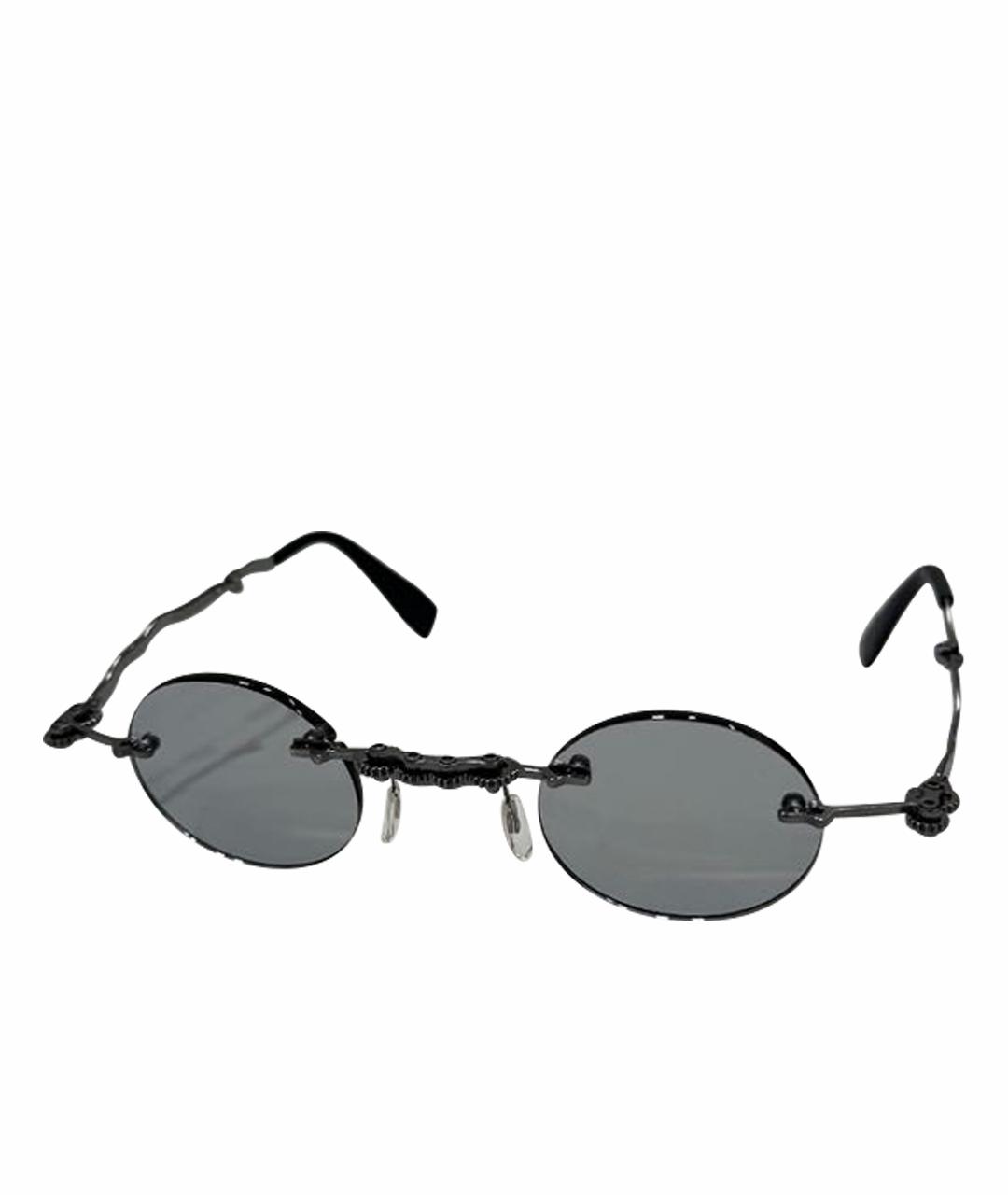 KUBORAUM Антрацитовые металлические солнцезащитные очки, фото 1